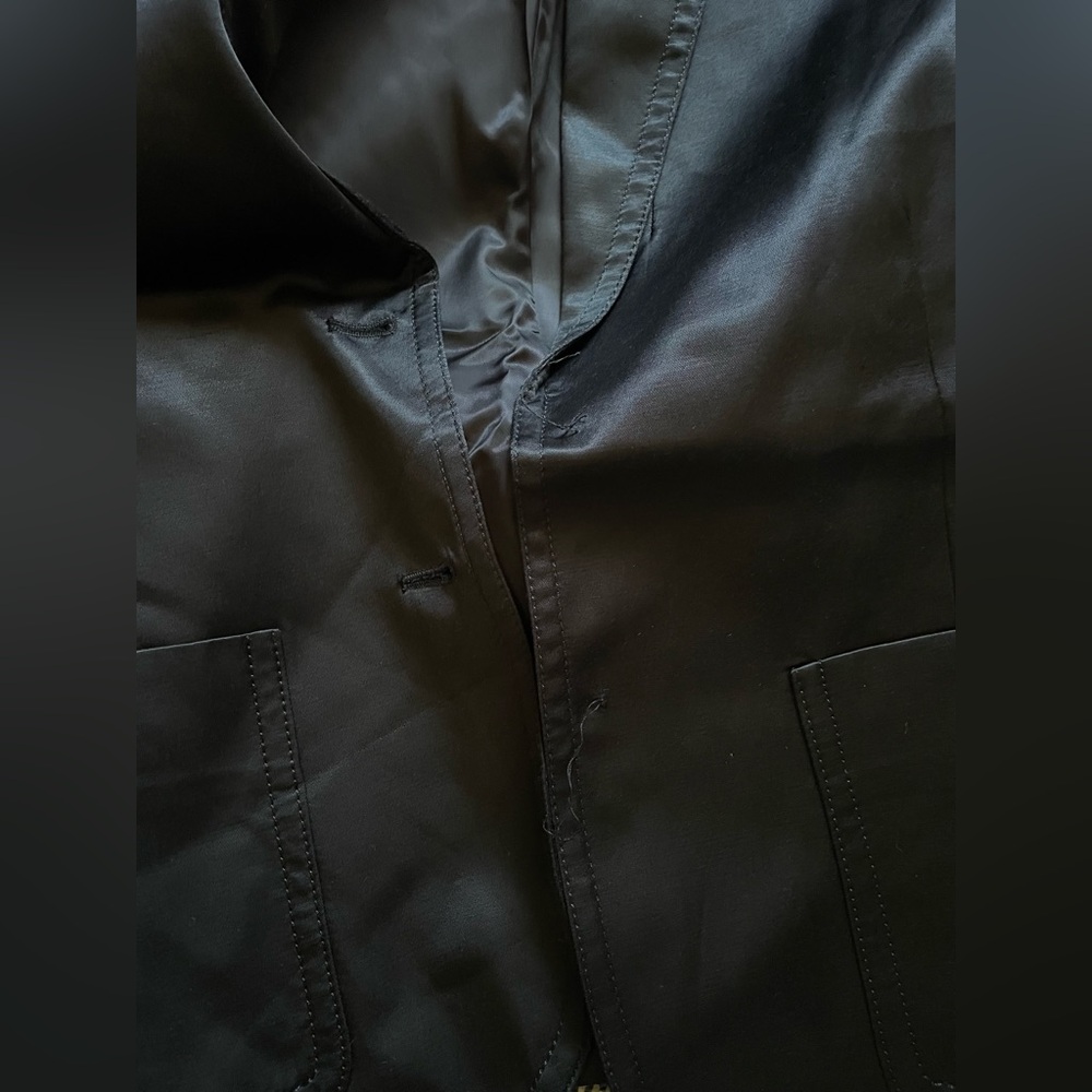 Marc By Marc Jacobs Classic Satin Black Blazer - Picture 5 of 5